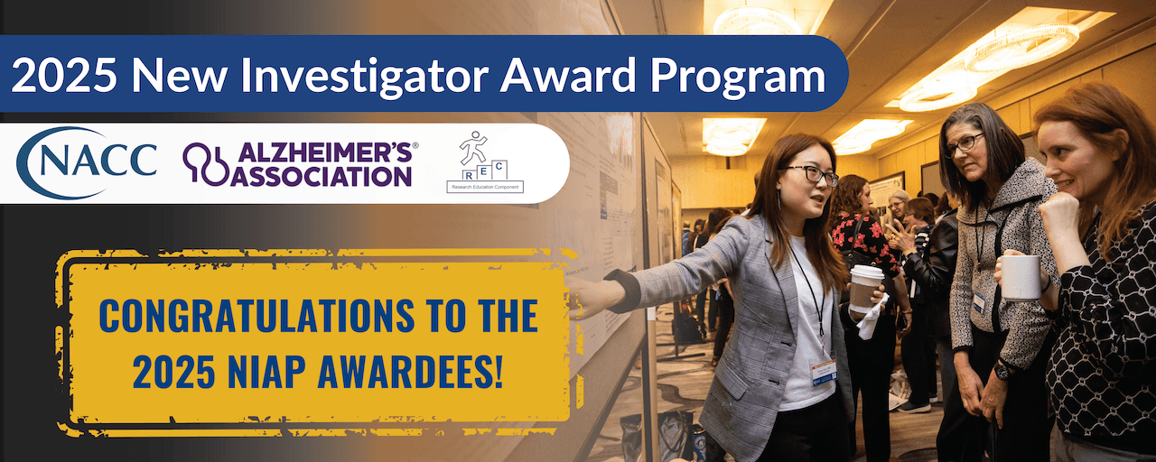 New Investigator awards announcement banner