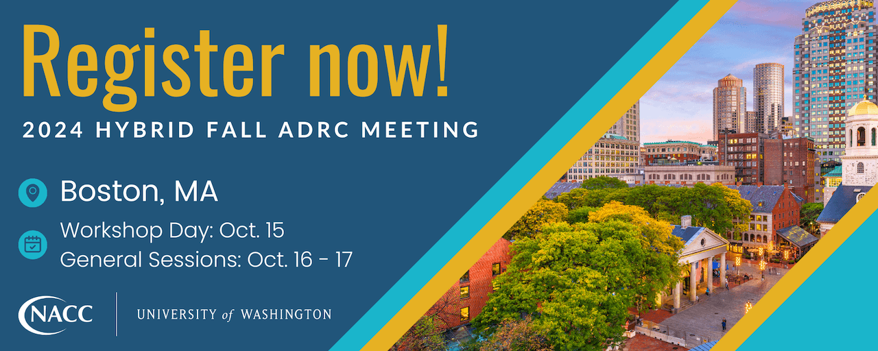 Fall 2023 ADRC Meeting October 18 - 20, 2023 in San Diego, CA