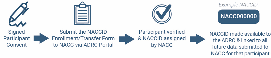 NACCID process